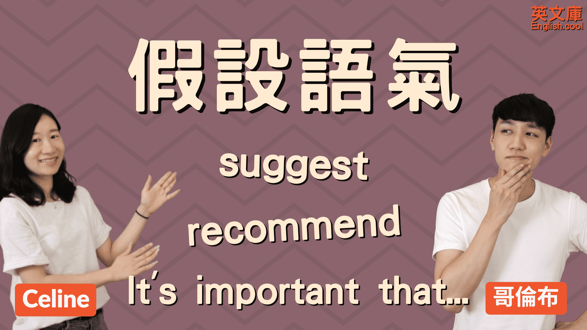 You are currently viewing 假設語氣：Suggest, Recommend, Insist 等的用法！