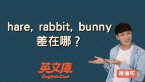 Read more about the article 【兔子英文】hare、rabbit、bunny 差在哪？怎麼用？